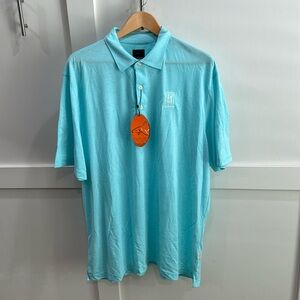 Greg Norman - TPC Scottsdale Logo Modern Performance Polo sz XL